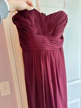 long mesh style-your-way 6 tie bridesmaid dress Six Stories Women's One Shoulder Chiffon Bridesmaid Dress